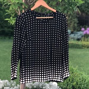 J. Crew Polka Dot Blouse